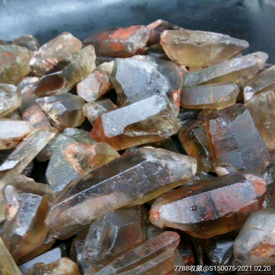 1斤装天然水晶石单个直径4厘米1斤的价格_水晶_图片收藏_回收价格