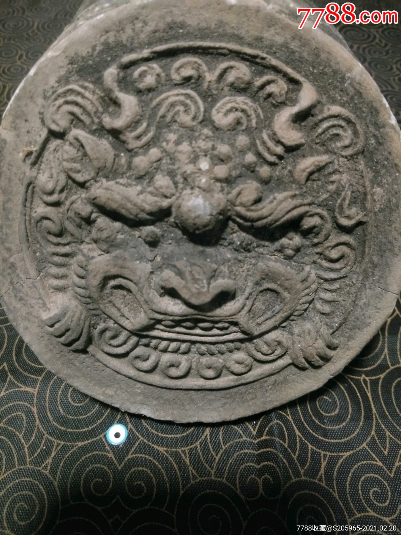 纹瓦当,                                                ,元明清