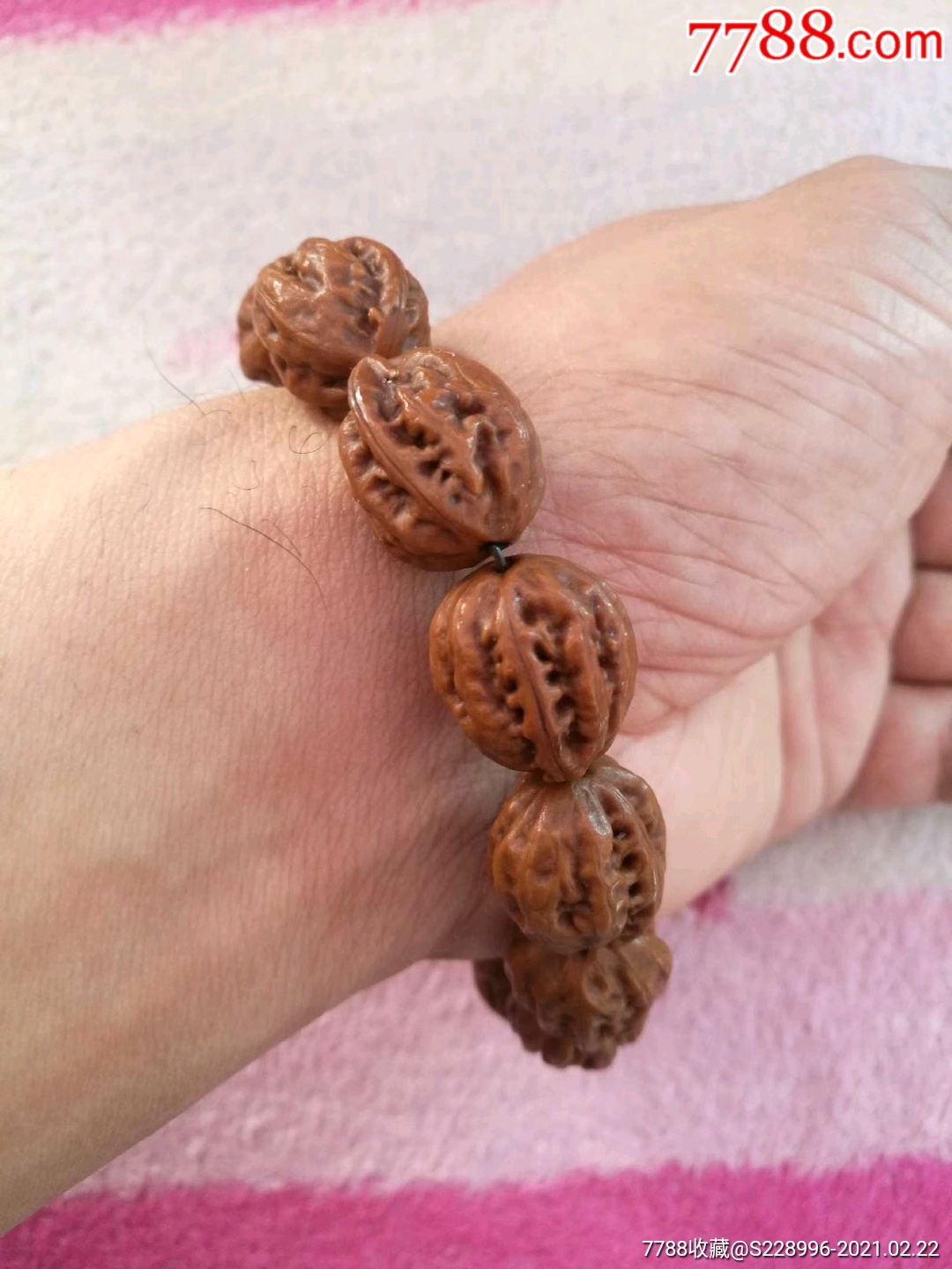 精品野生秋子小核桃手串