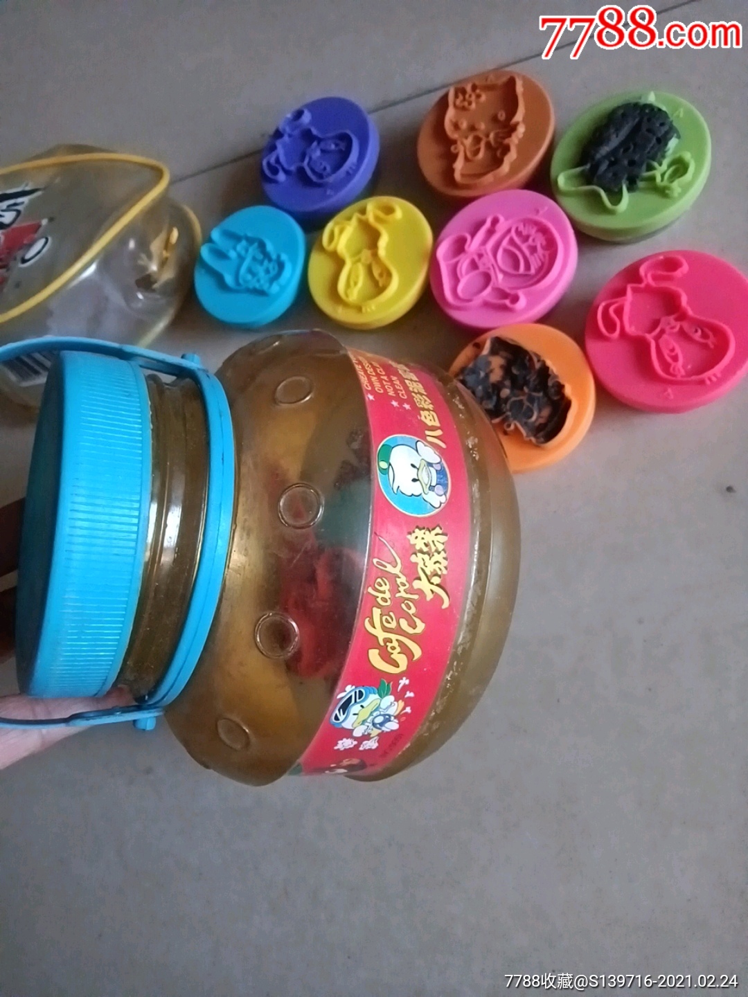 90年代早期彩泥套装玩具