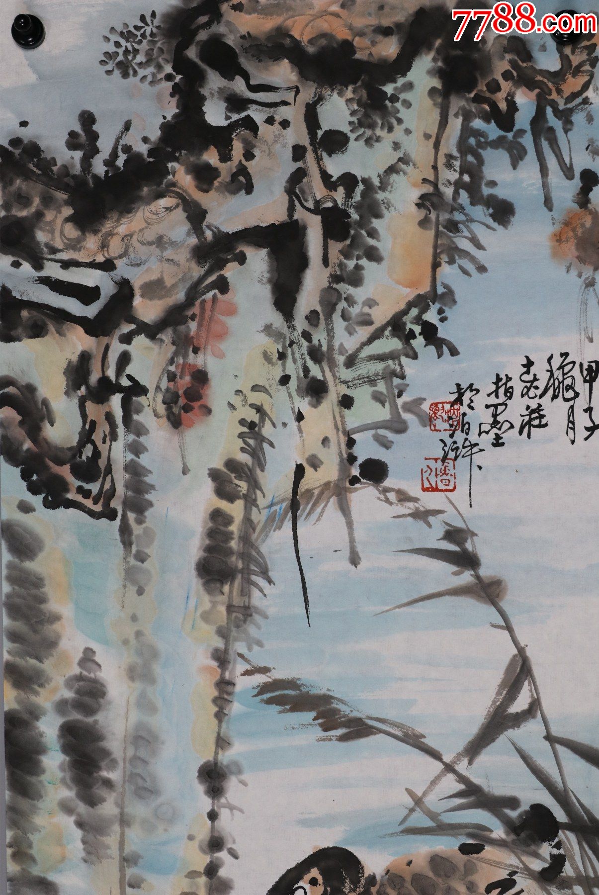 庄永春中国野荷王诗人画家老庄著名诗人画家中国东坡书画院院长花鸟画