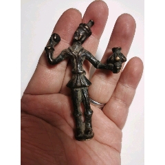 唐朝小铜人_早晚把地摊累死【7788瓷器】