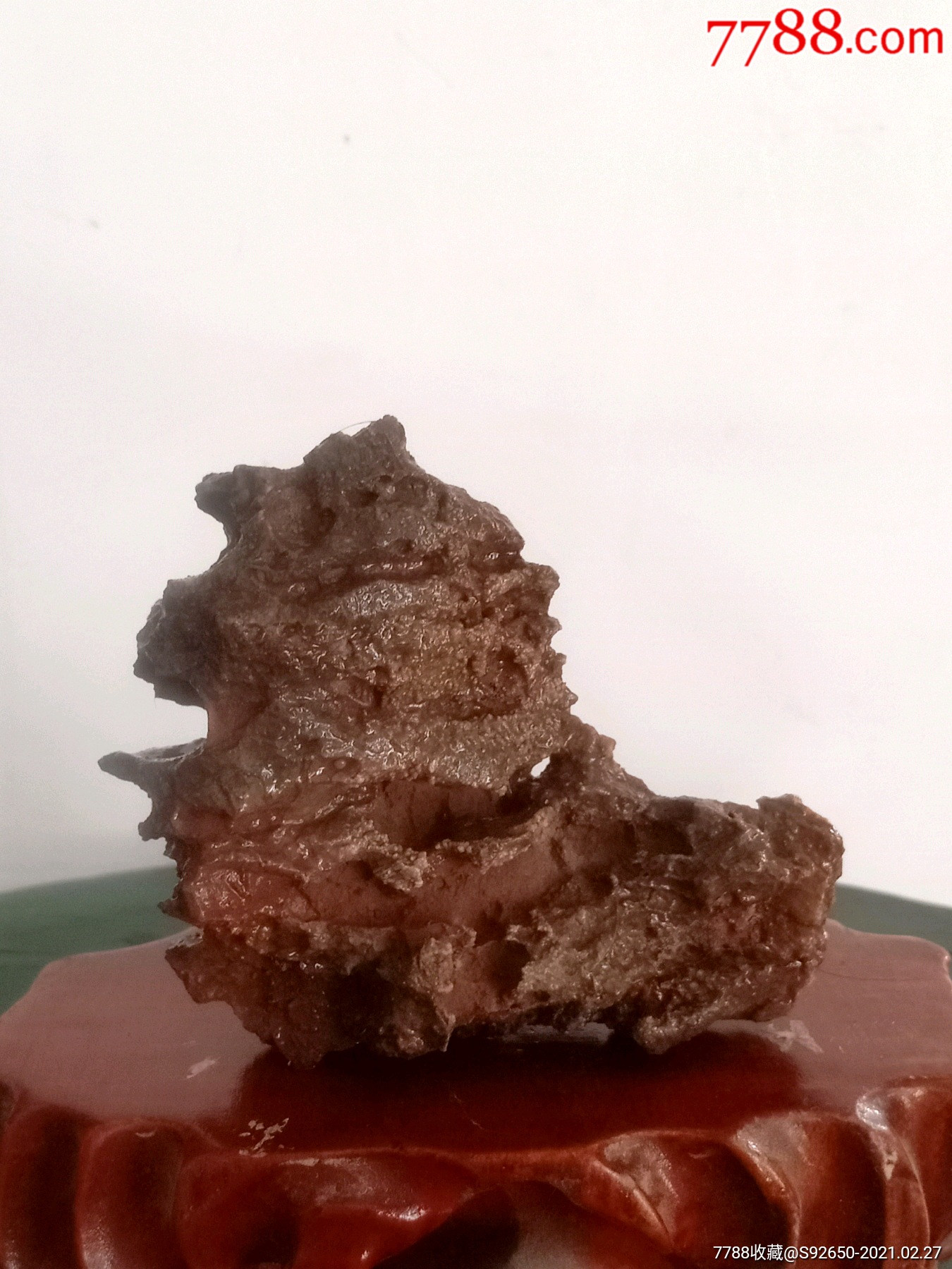 怀旧老天然观赏小摆件石