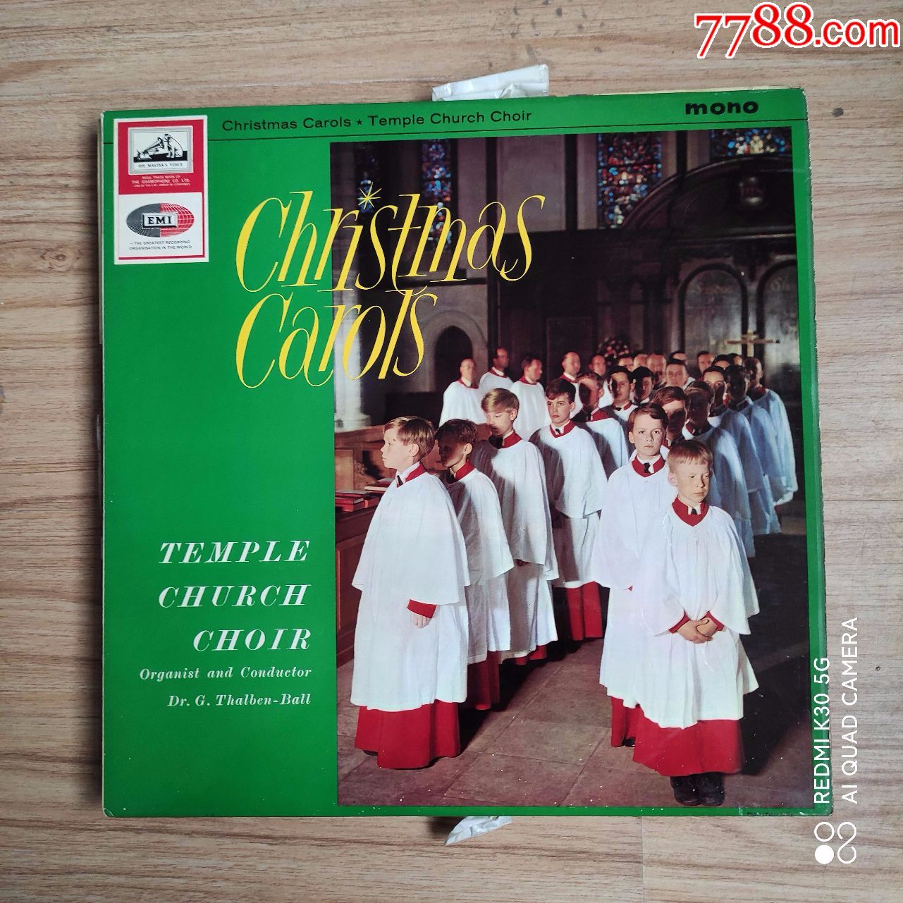 圣诞颂歌-圣殿教堂唱诗班-12寸黑胶lpnm115