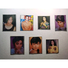 香港明星银边贴纸（90枚不同图案）(au25635460)_7788收藏__收藏热线