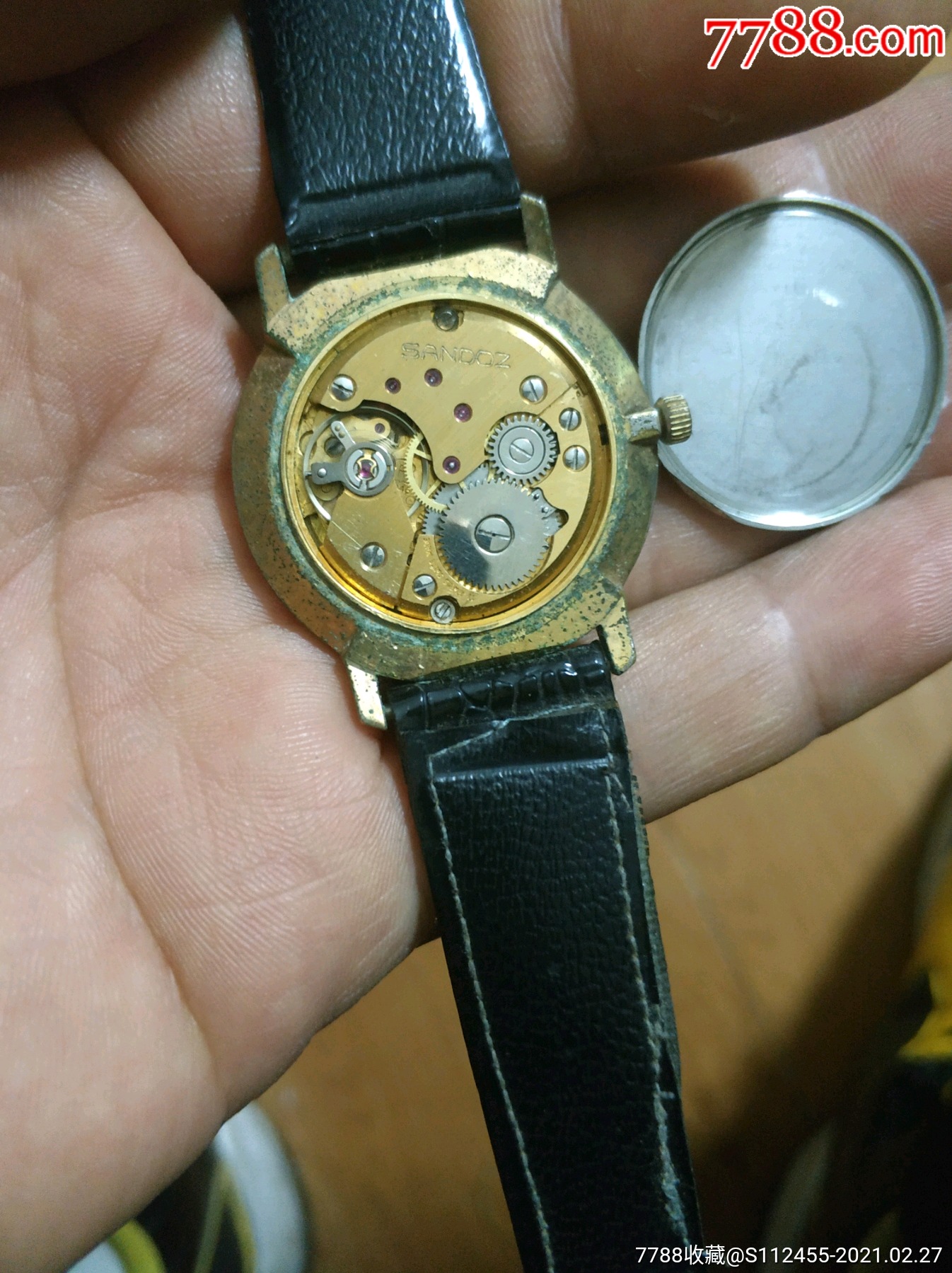 山度士7046机芯,两针,非常少见_手表/腕表_第6张_7788钱币网