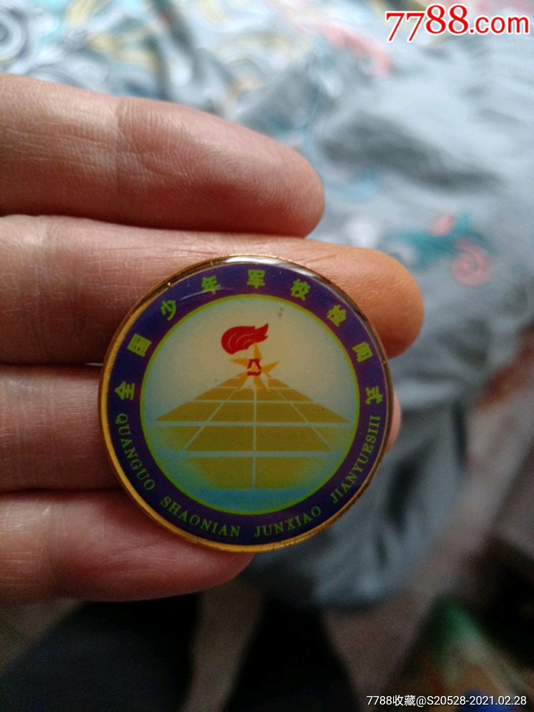 全国少年军校检阅式纪念章