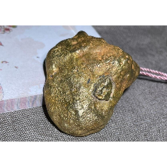 4654新疆阿勒泰狗头金?天然铜?