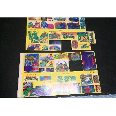 早期忍者神龟黄边贴纸(au25661356)_7788收藏__收藏热线