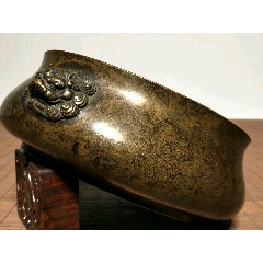 旧藏:精品老铜香炉,包浆熟美,器型周正,文房居家会所摆设使用均可.