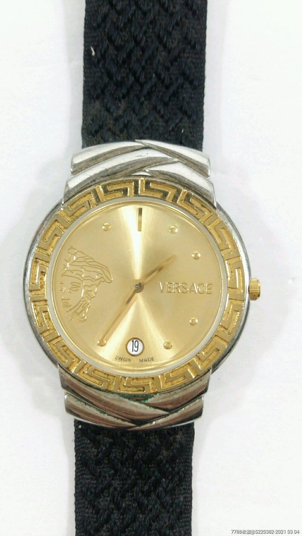 奢侈品牌范思哲石英男式手表