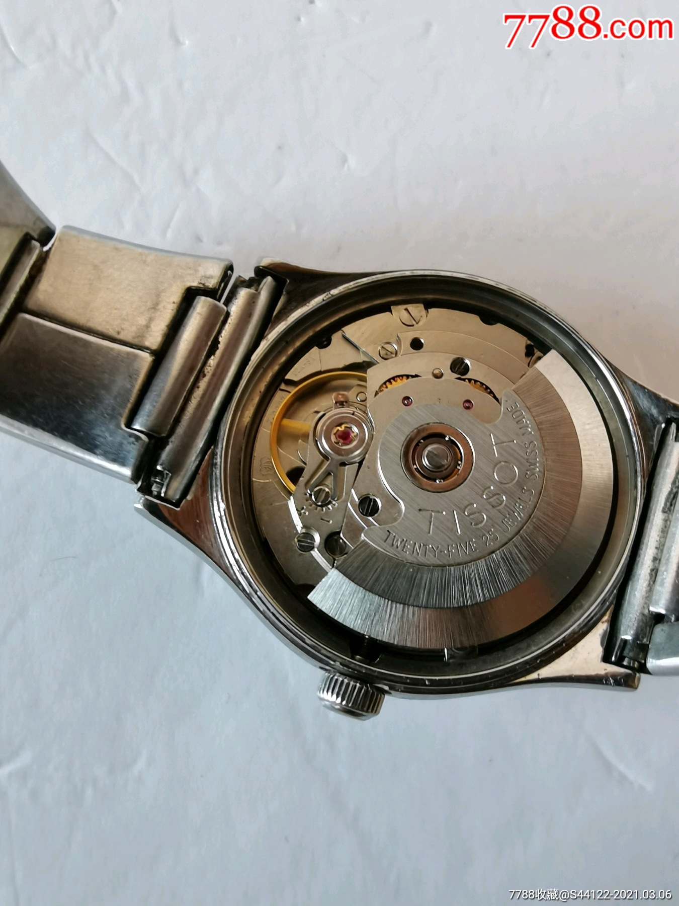 稀少瑞士天梭2836机芯手表