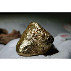 4751新疆阿勒泰狗头金?天然铜?128克