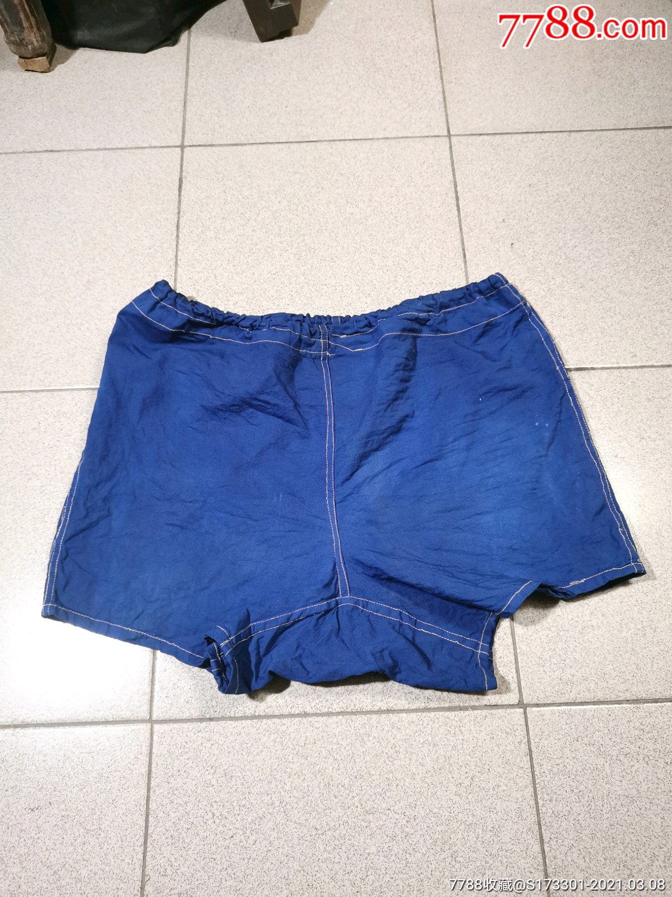 老蓝布裤衩裤头