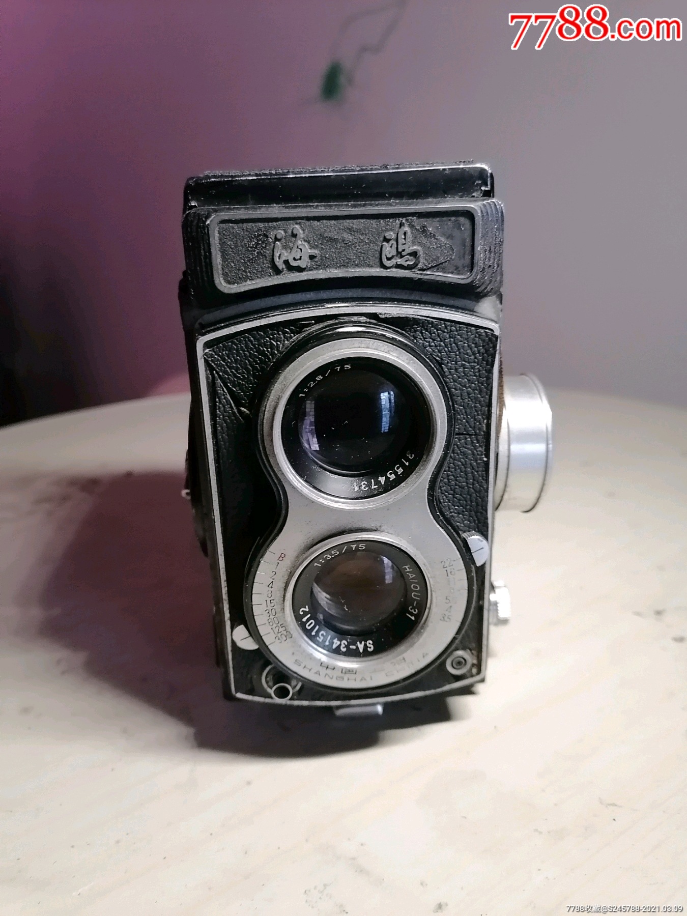 国产海鸥4a双反相机大摇把子