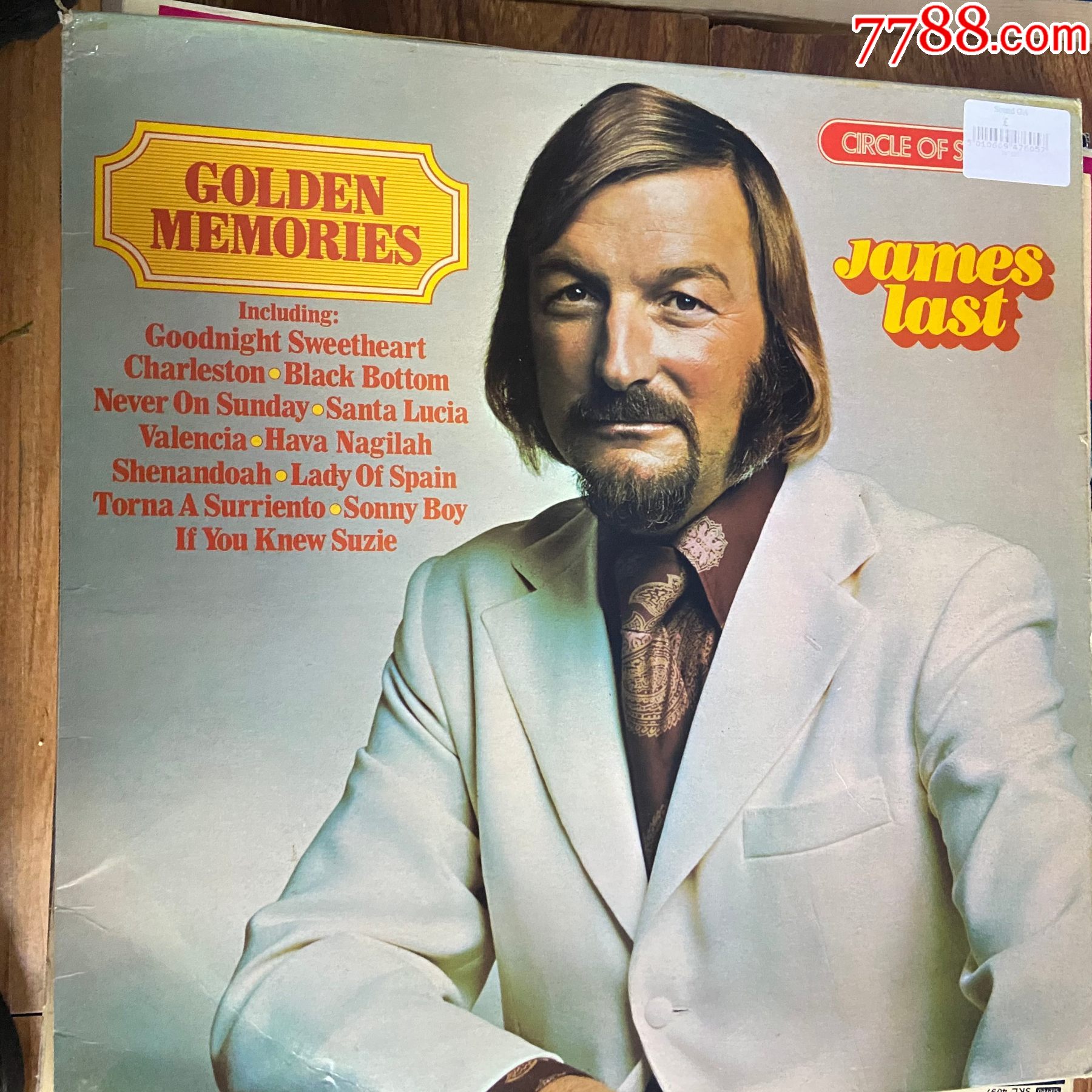 詹姆斯拉斯特金色的记忆12寸黑胶lp055