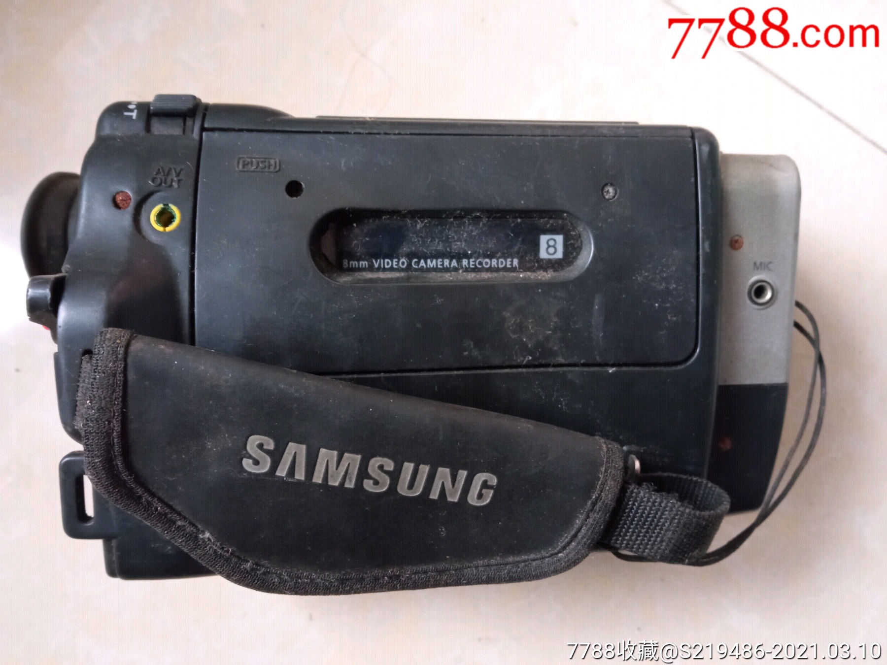 三星vp-a31数码摄像机8mm磁带摄像机