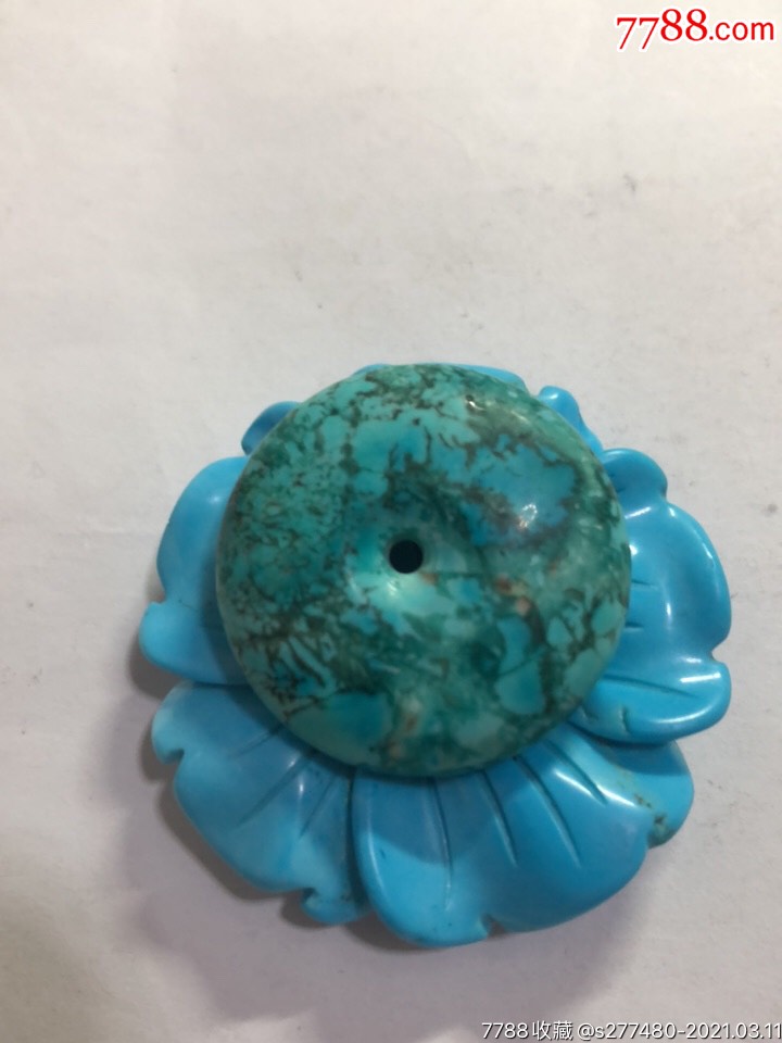 绿松石平安扣