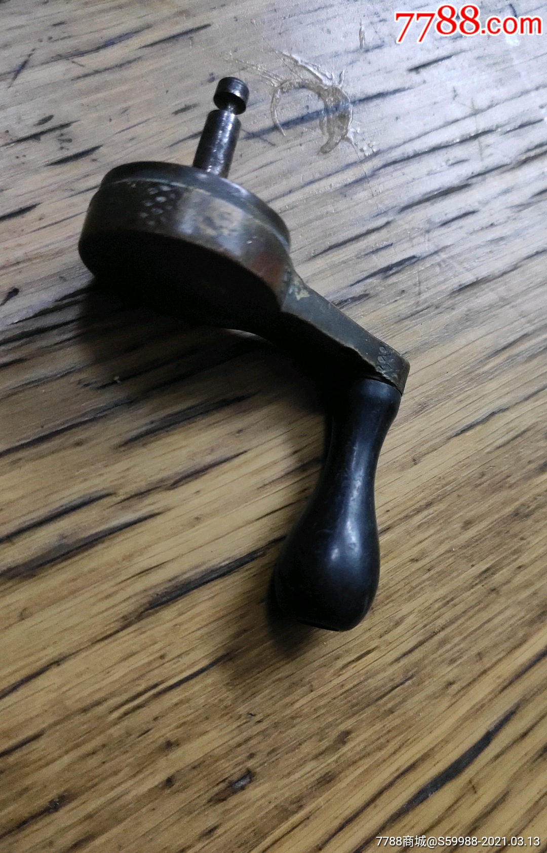 民国手摇唱机手把