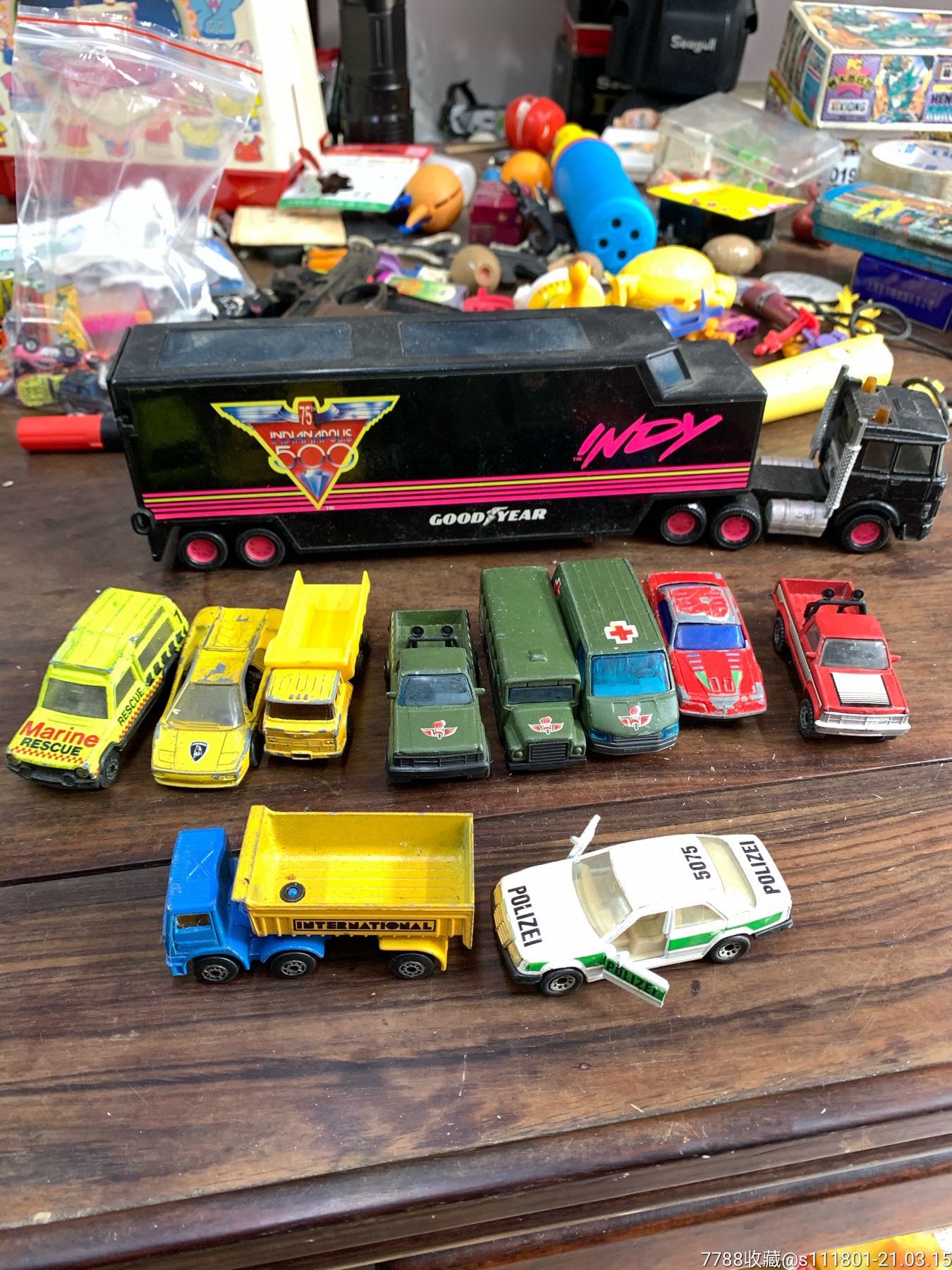 早期火柴盒小车一组