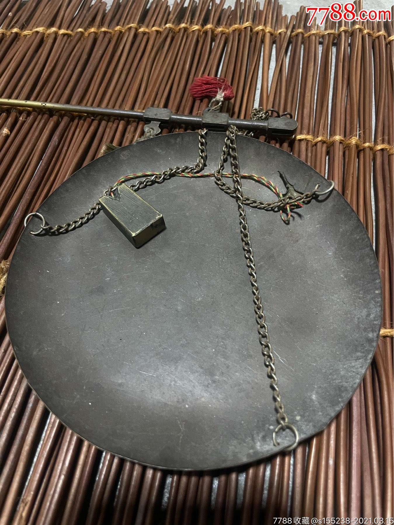 清代铜称药称_铜杂件_作品图片_收藏价格_7788纸艺