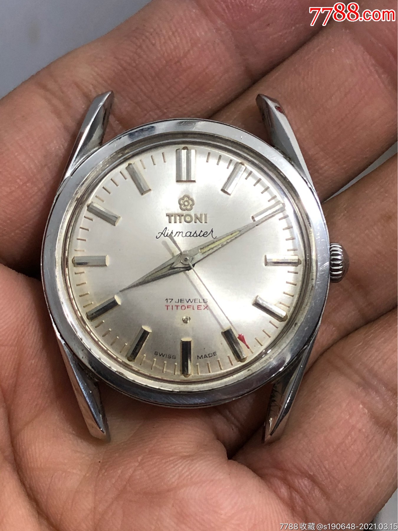 梅花304手动机械表