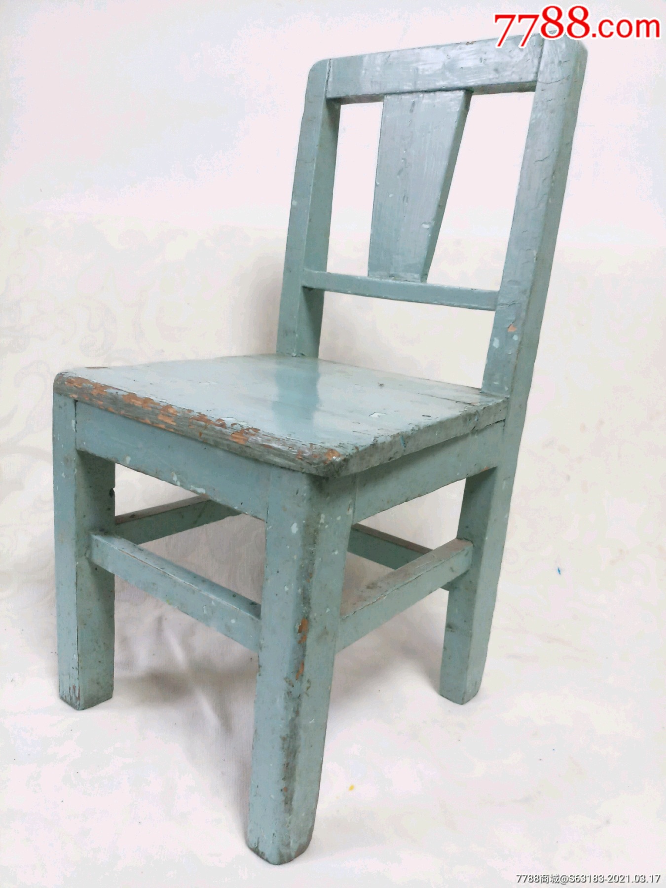 五十年代幼稚园小朋友座椅_木椅/凳_第15张_7788核雕收藏