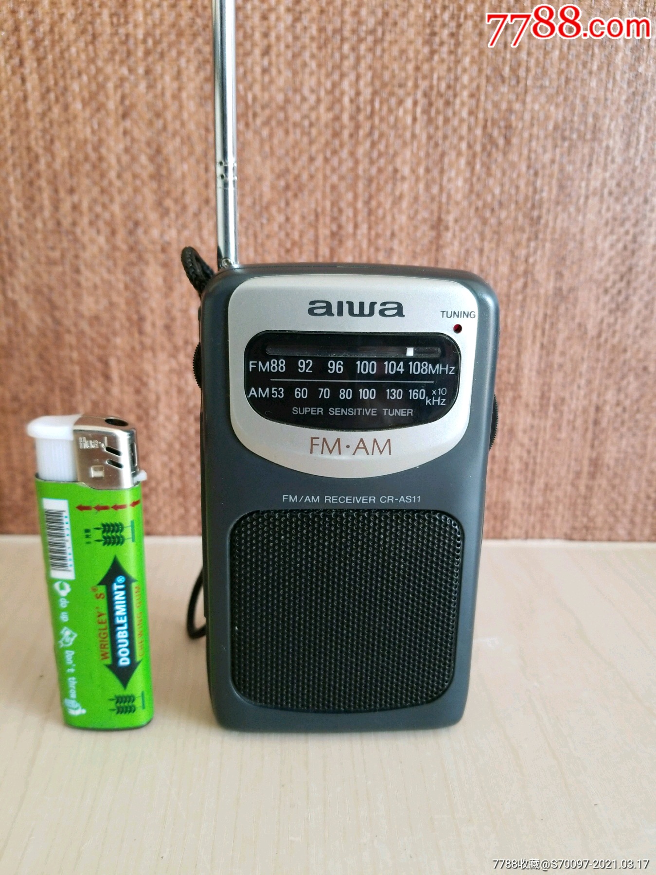 aiwa日本爱华袖珍收音机,随身听,(关联根德夏普索尼-收音机-7788收藏