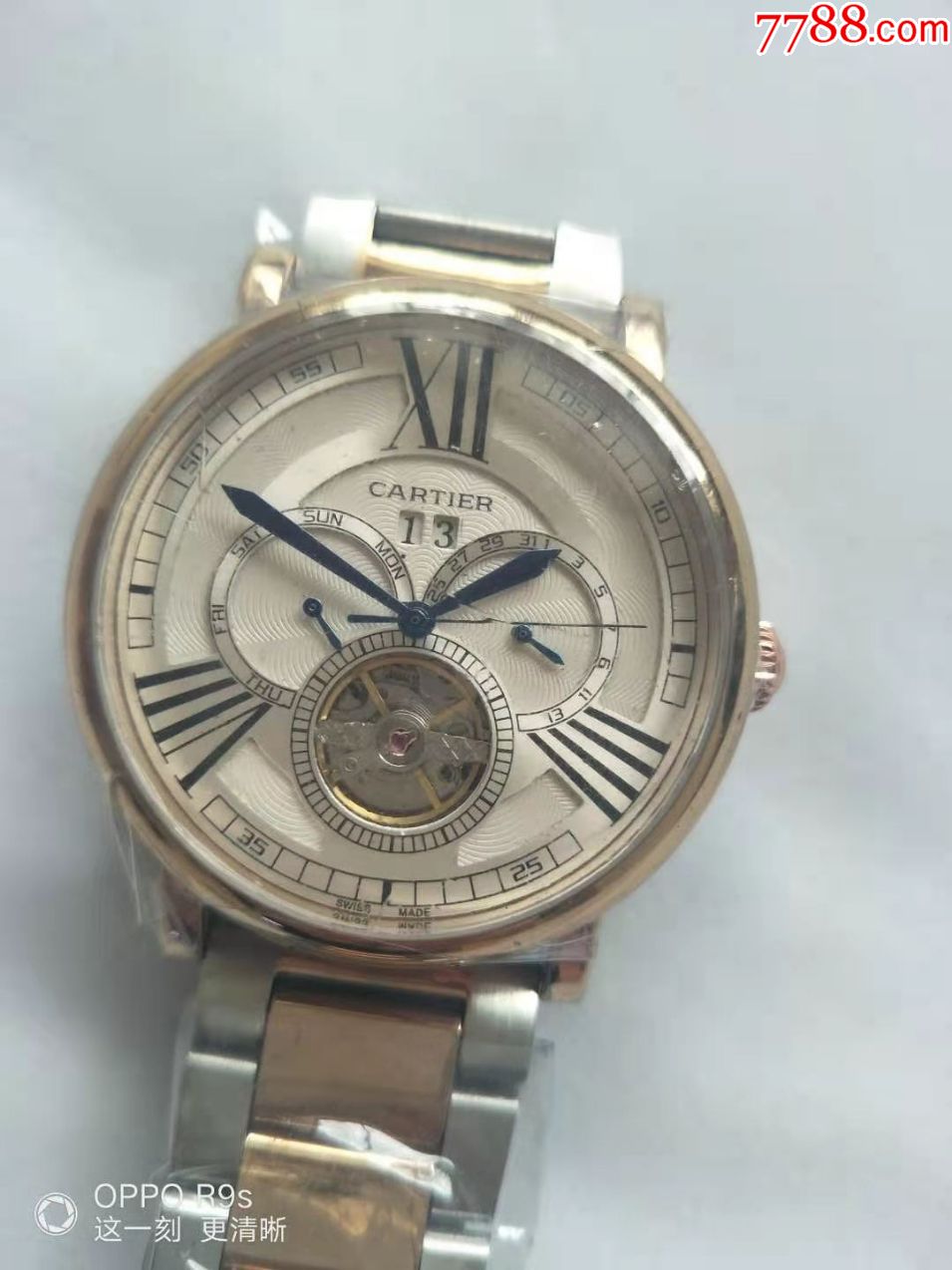全新世界排名第七卡地亚精品飞陀腕表,走时准-手表/腕表-7788商城