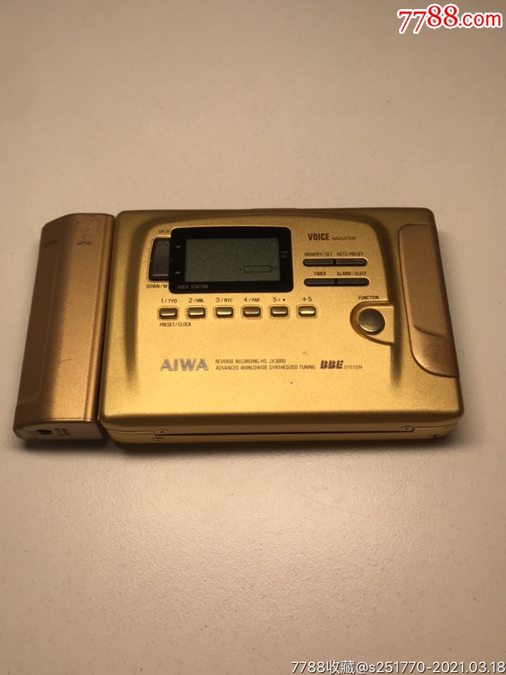 aiwa爱华jx3000磁带随身听