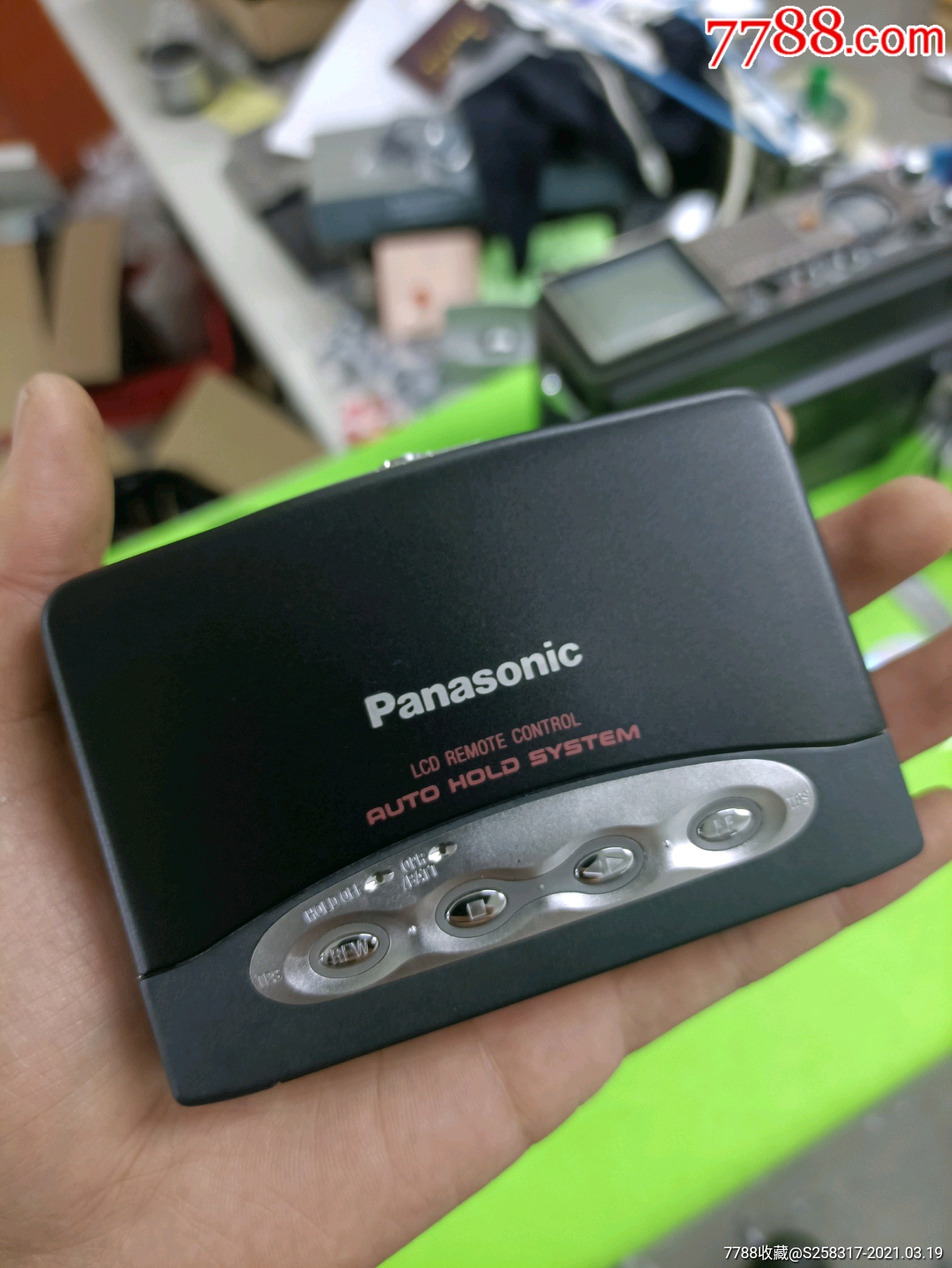 皮毛非常新的松下磁带机随身听-随身听/mp3-7788收藏