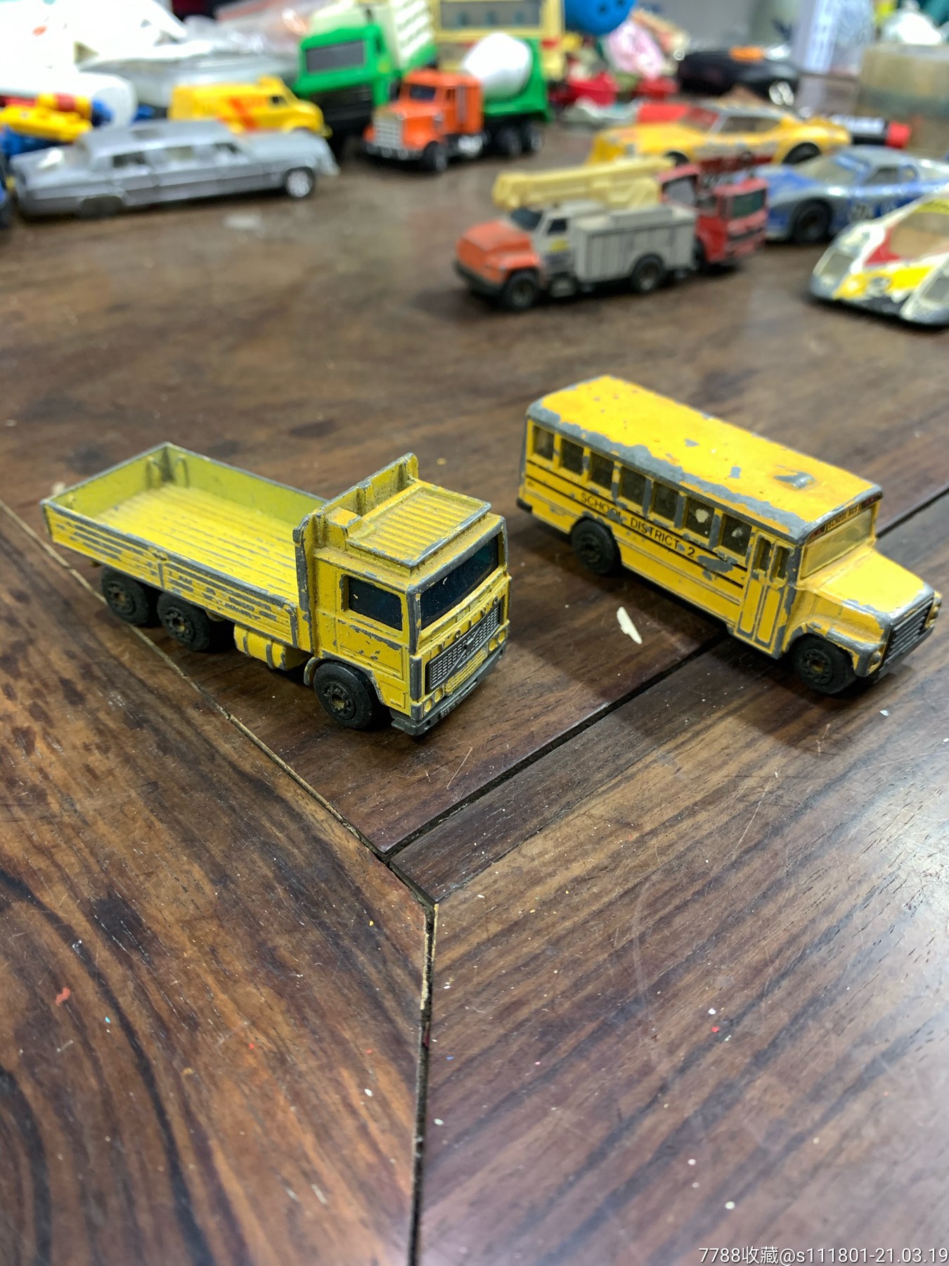 早期火柴盒车模一组