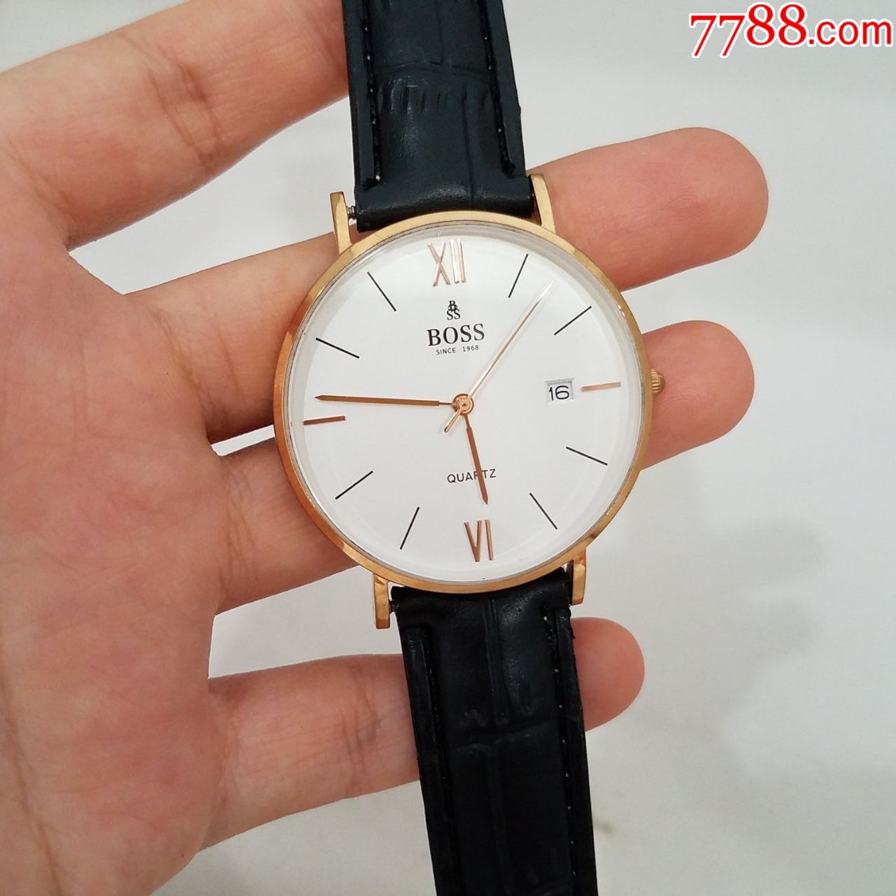 【全球知名时尚品牌】boss波士电子男表【走时正常,日历好使】_手表