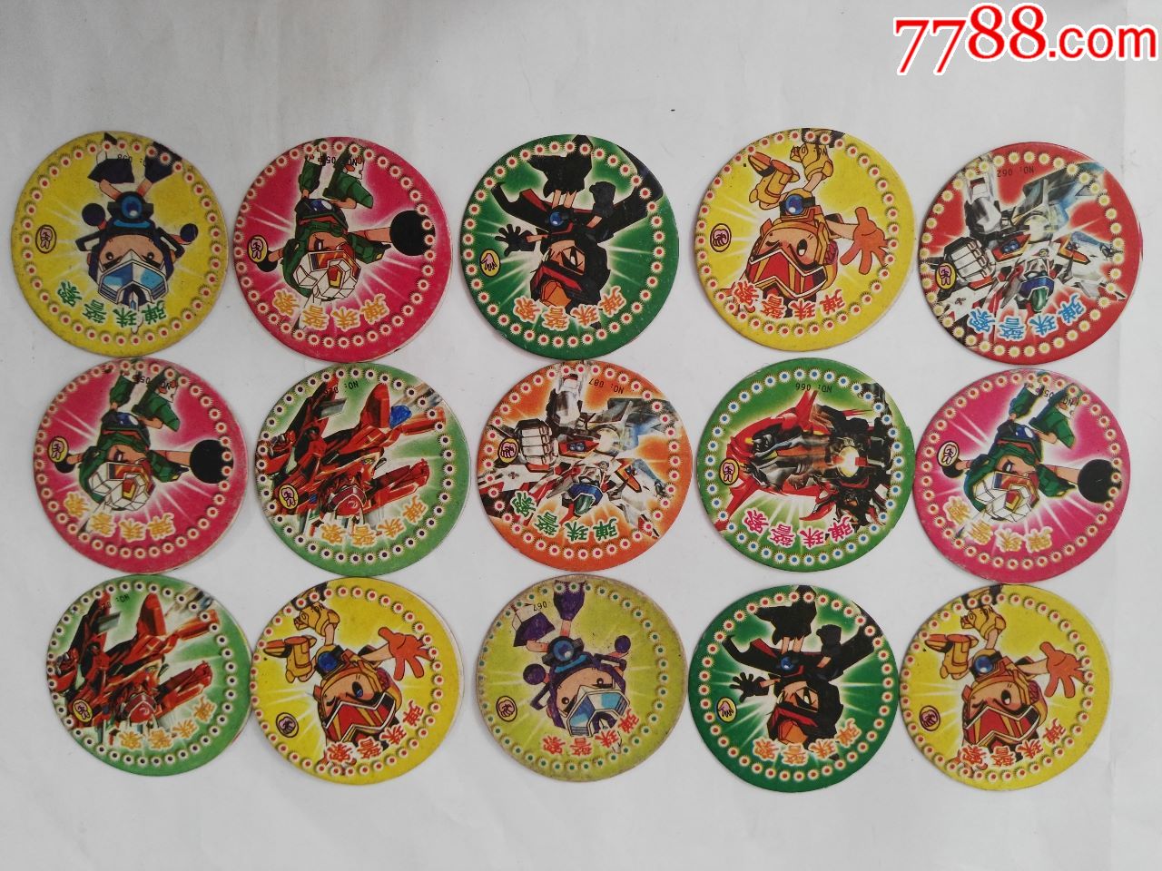 弹珠警察食品卡3张