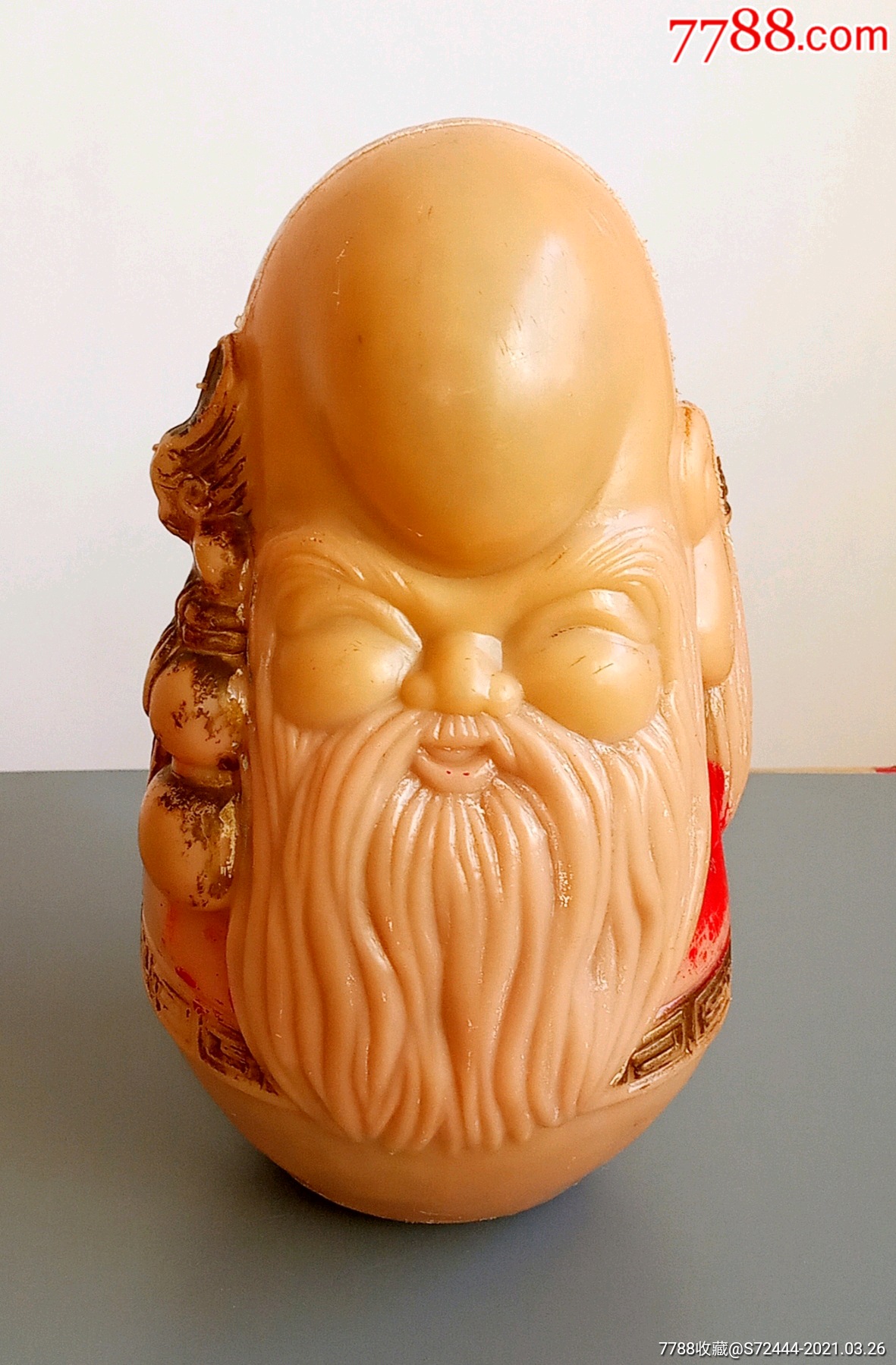 80年代老寿星存钱罐不倒翁