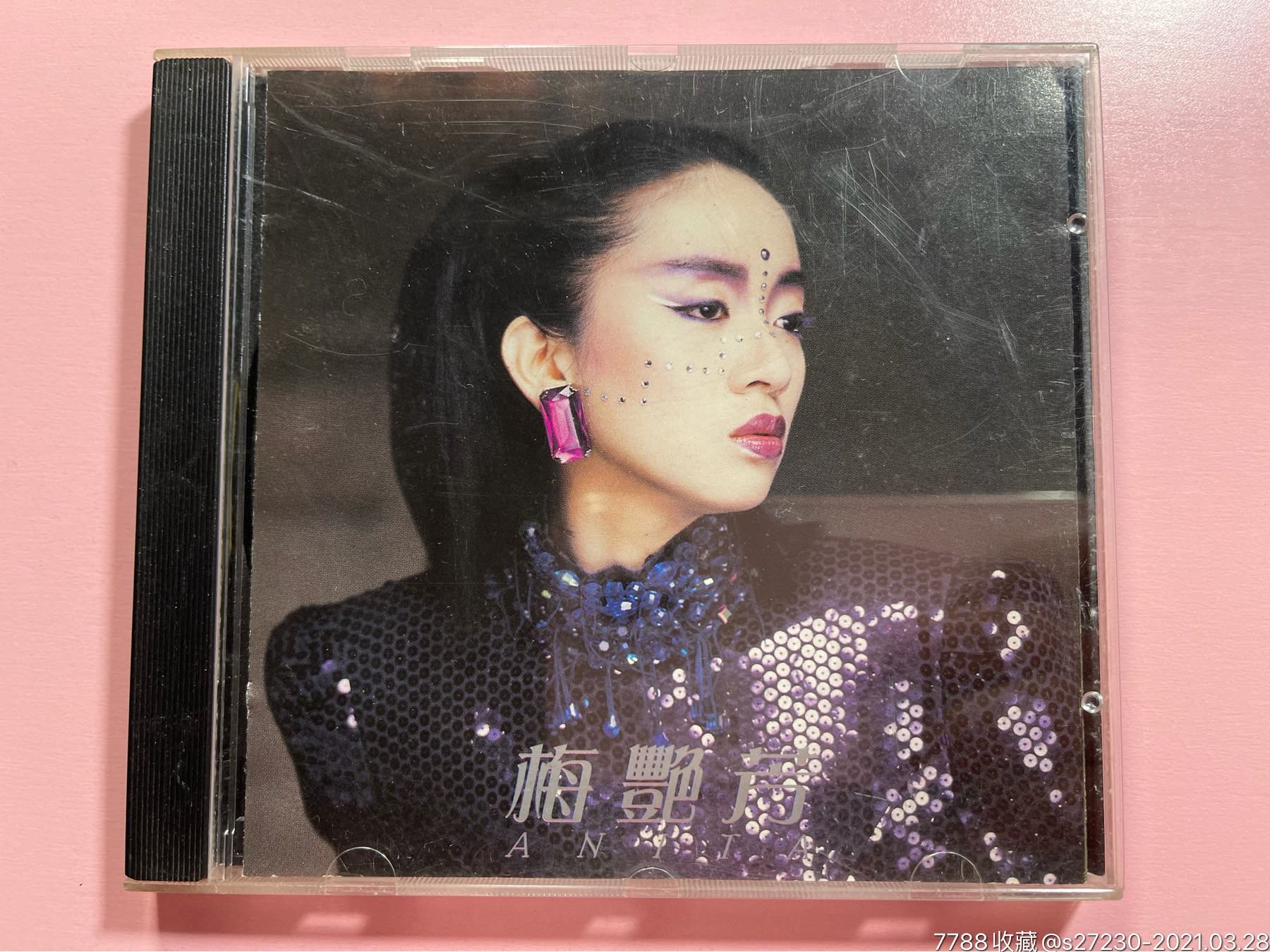 梅艳芳似火探戈日本to1a1东芝版cd