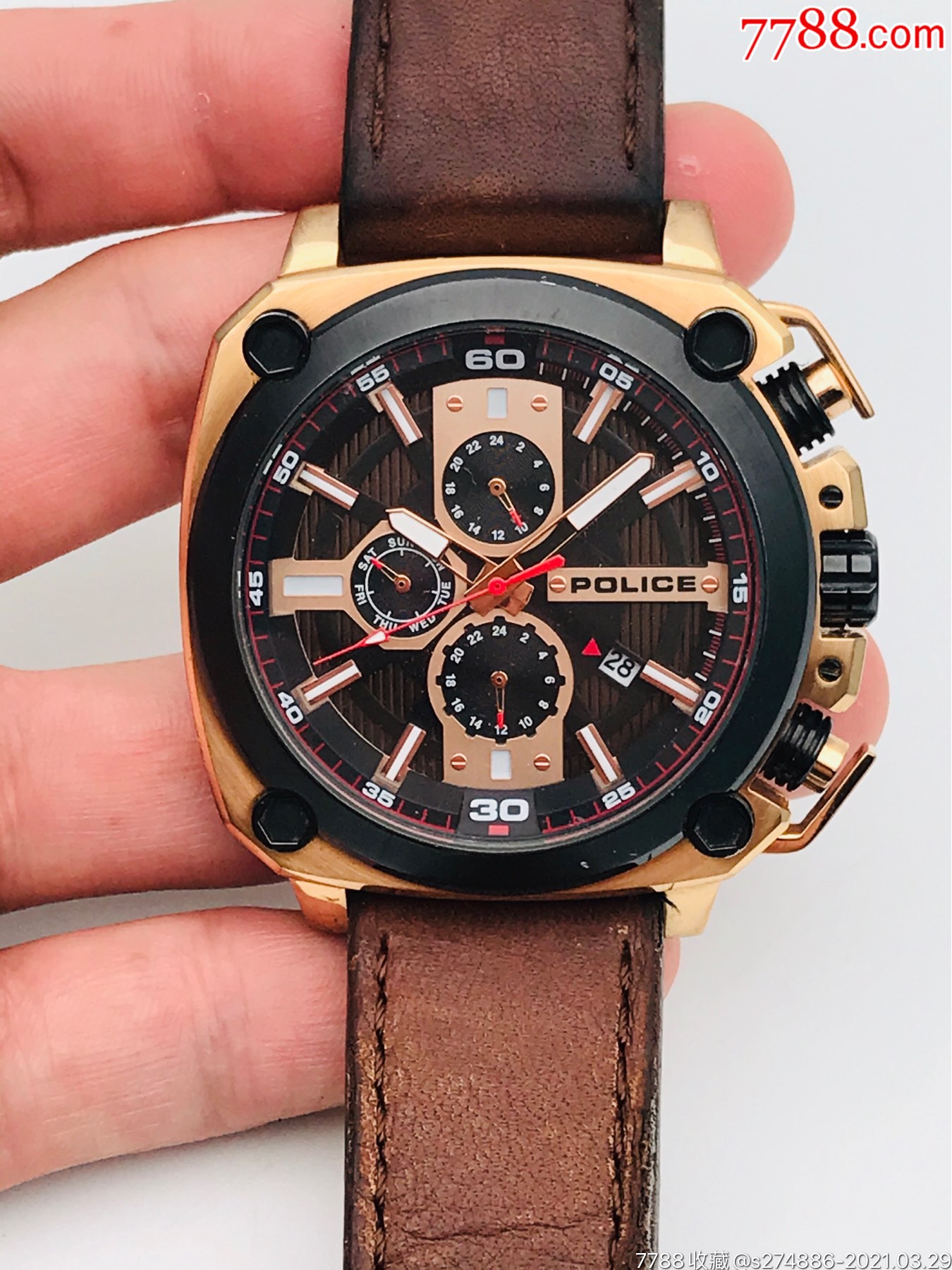 首页 拍卖 手表/腕表 >> 意大利police警察.