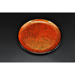 (p7532)象彦《日本传统工艺漆器》原盒钵一件木胎漆器