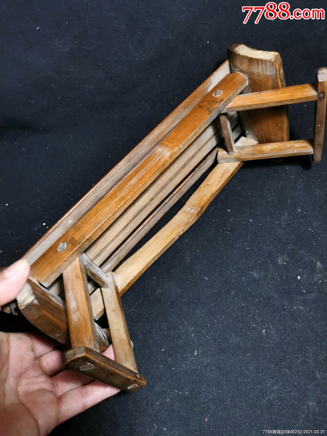 六十年代竹枕头