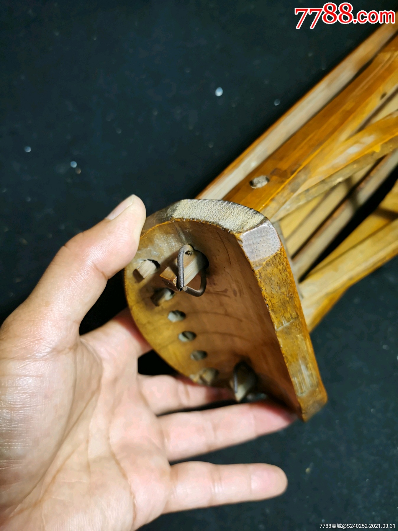 六十年代竹枕头