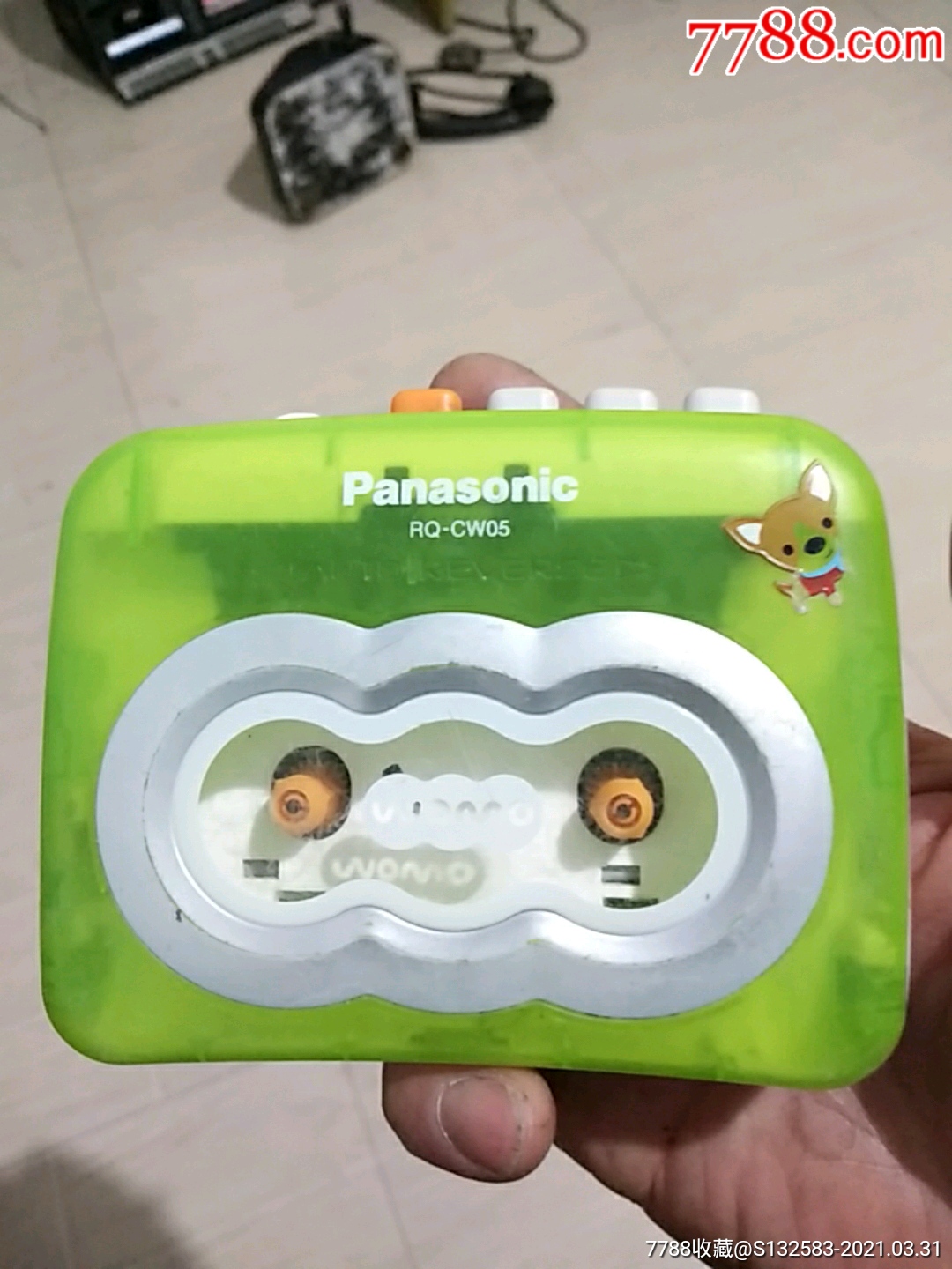 黄色透明松下rq~cw05机