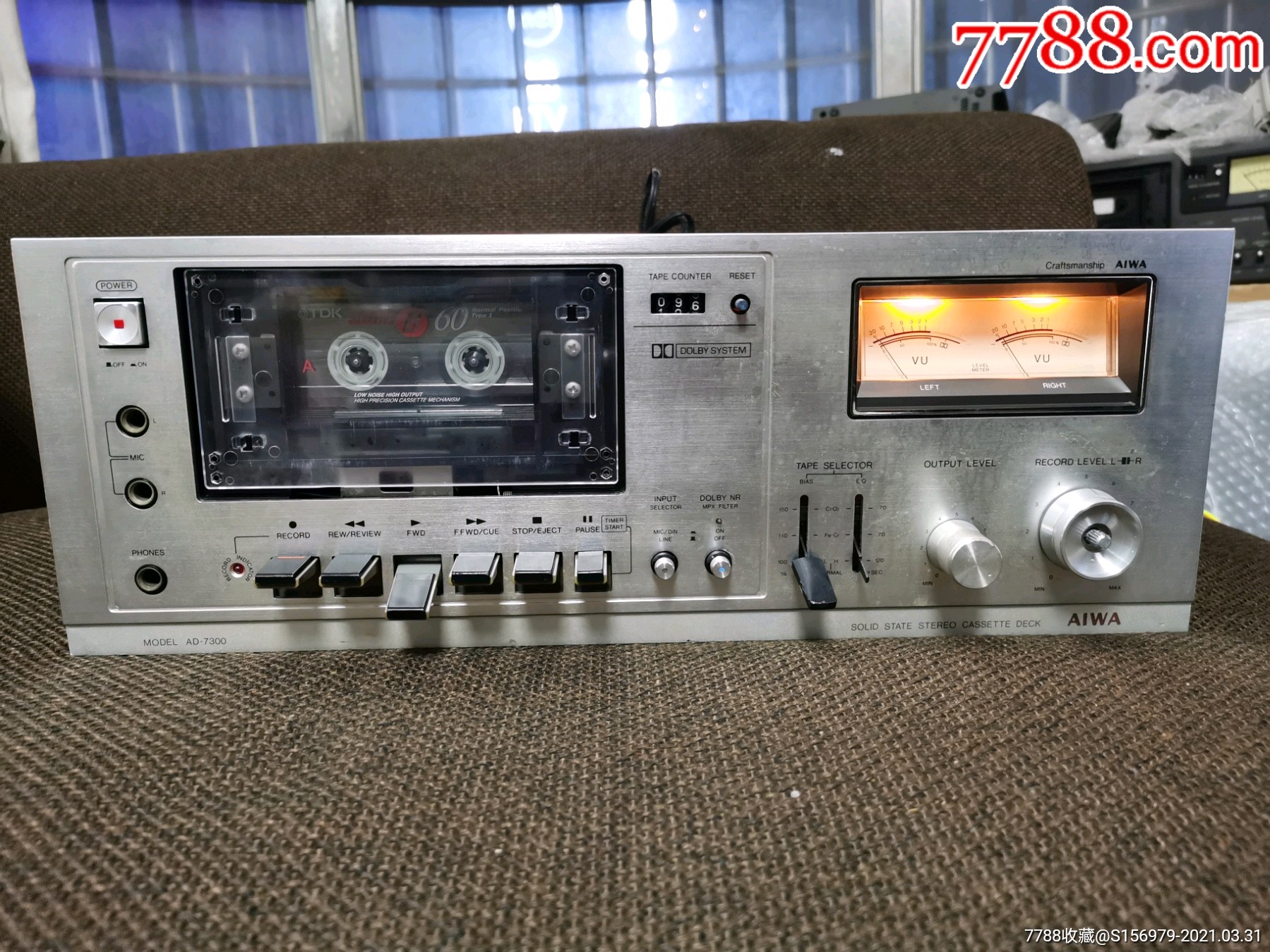 爱华卡座ad-7300(故障机)