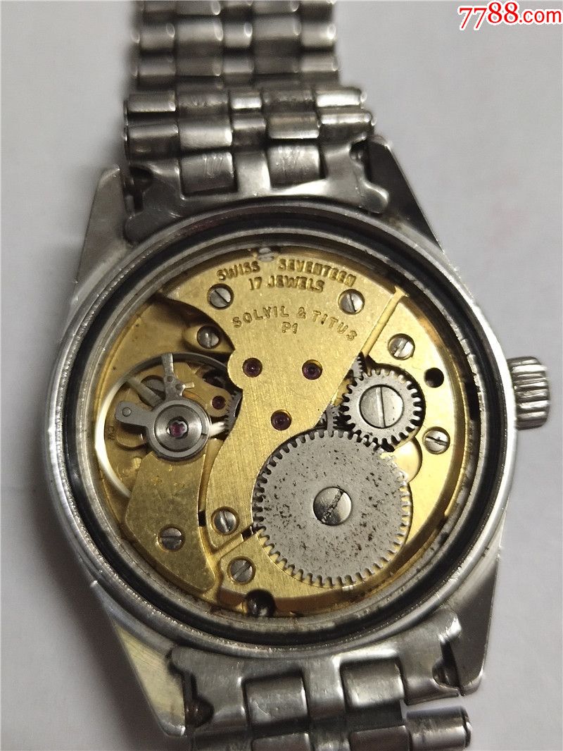 西铁城盘壳机芯铁达时中型男机械表机芯96-4n