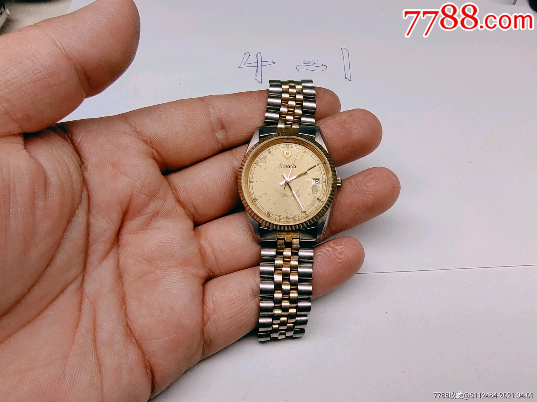 好品经典漂亮尼维达男士石英腕表