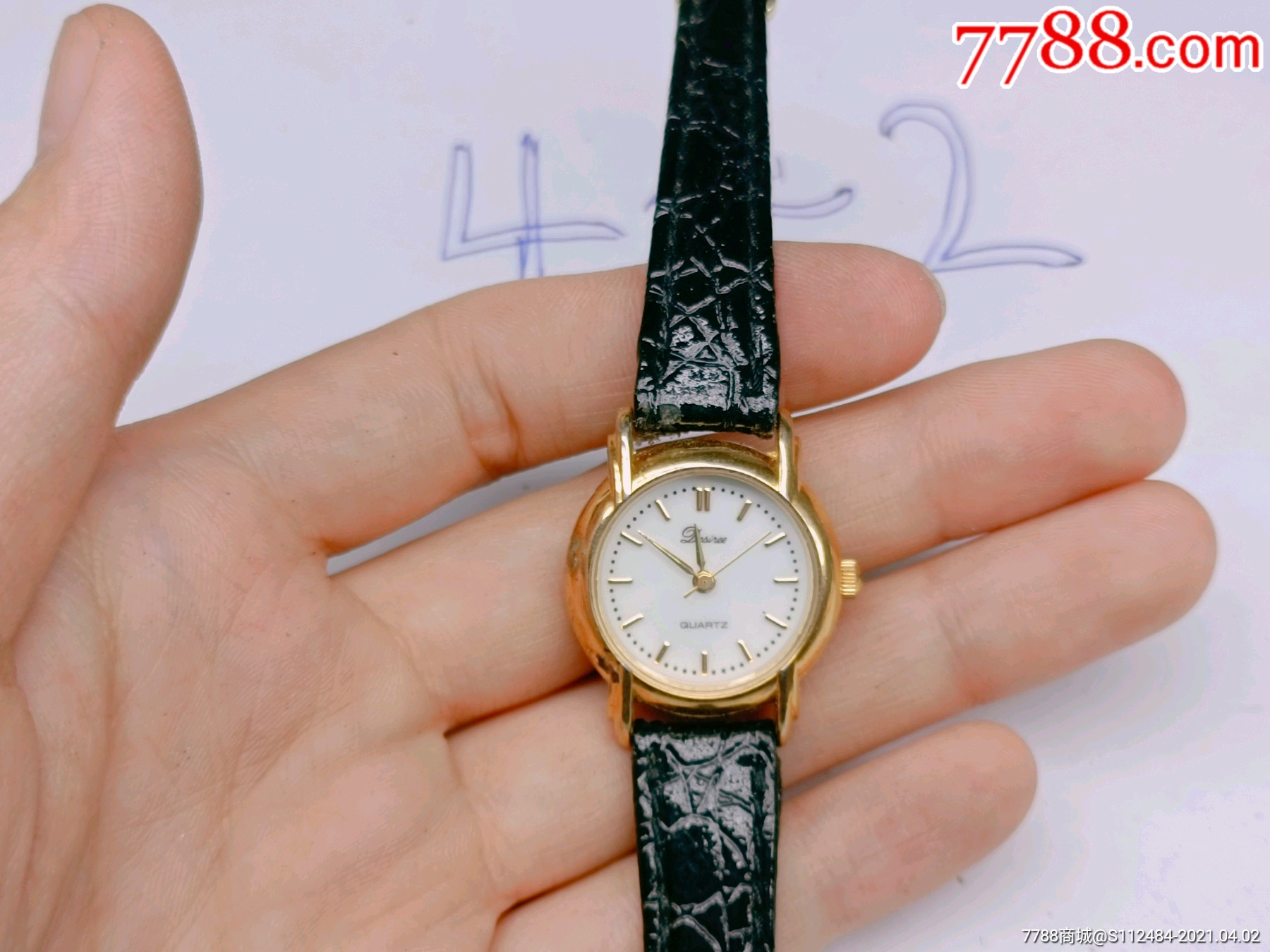 美品经典漂亮女士石英腕表-价格:6元-au25987003-手表/腕表 -加价