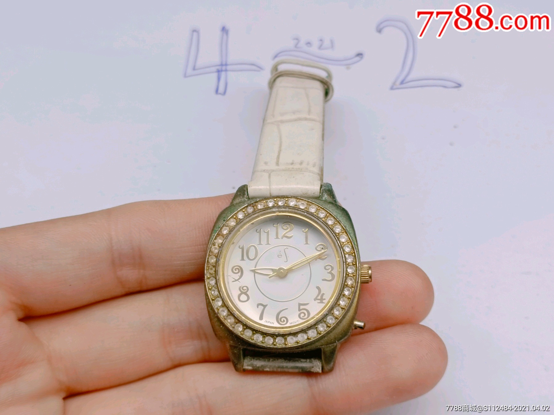 美品经典漂亮女士石英腕表-价格:5元-au25988317-手表/腕表 -加价
