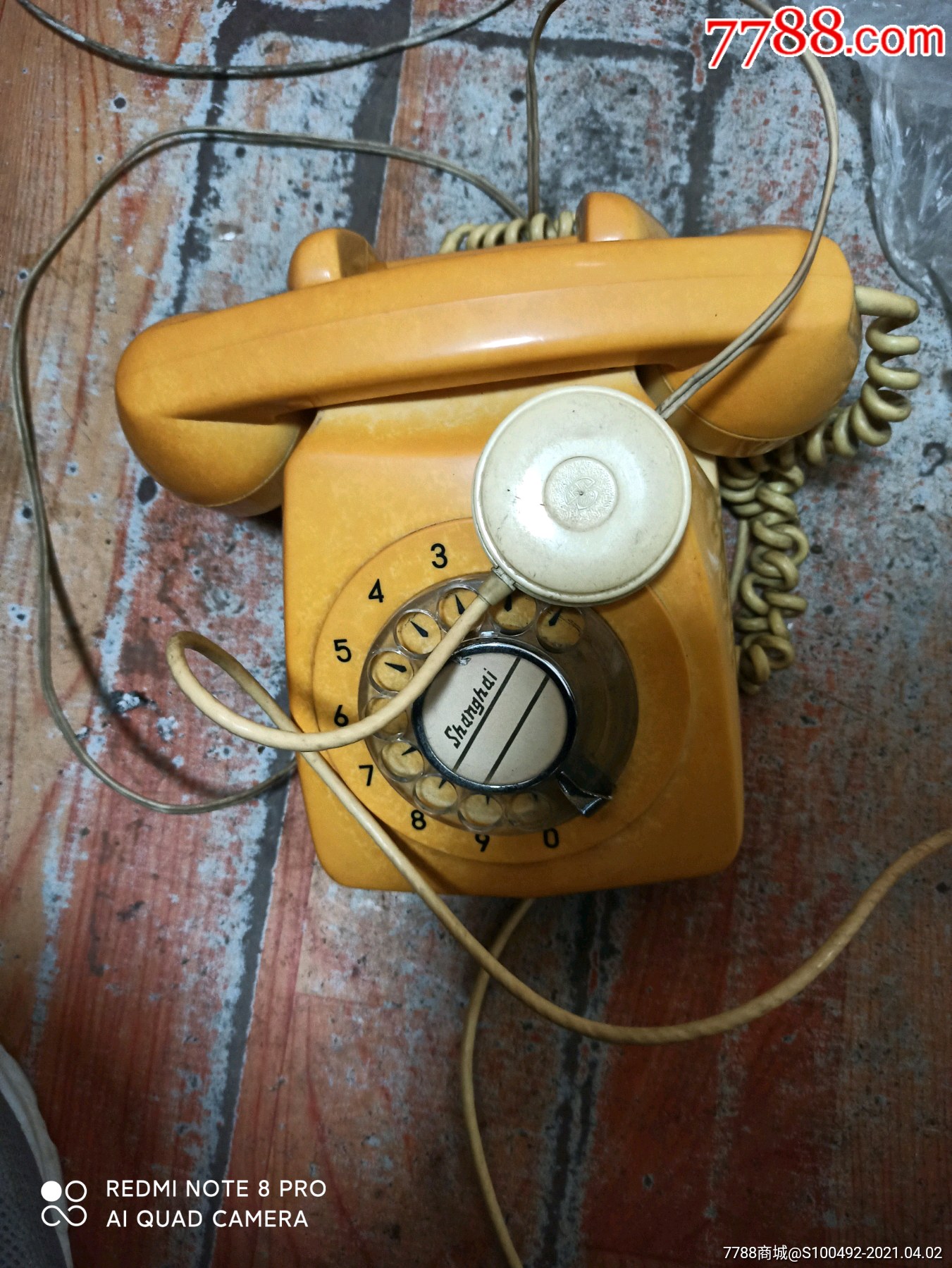 老式上海拨盘电话