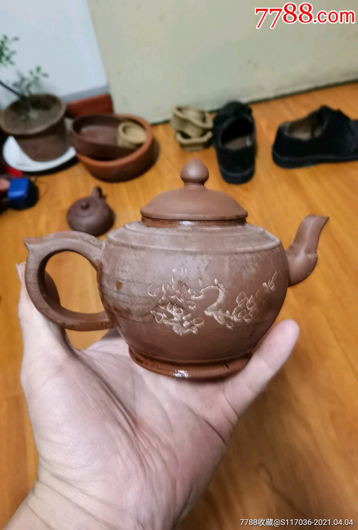 50年代老紫砂壶