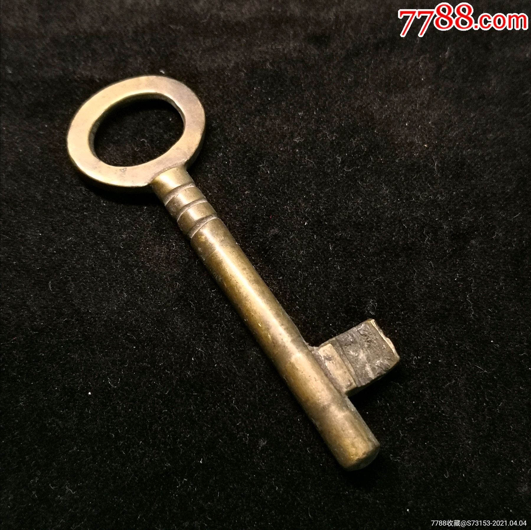 民国保险柜老铜钥匙