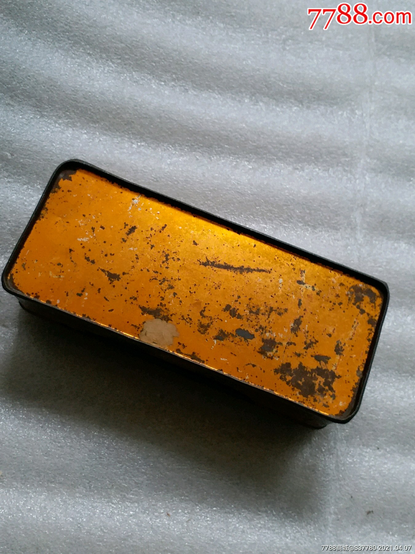 牌香烟民国铁皮香烟盒100支装稀有-价格:99元-au26043138-烟标/烟盒